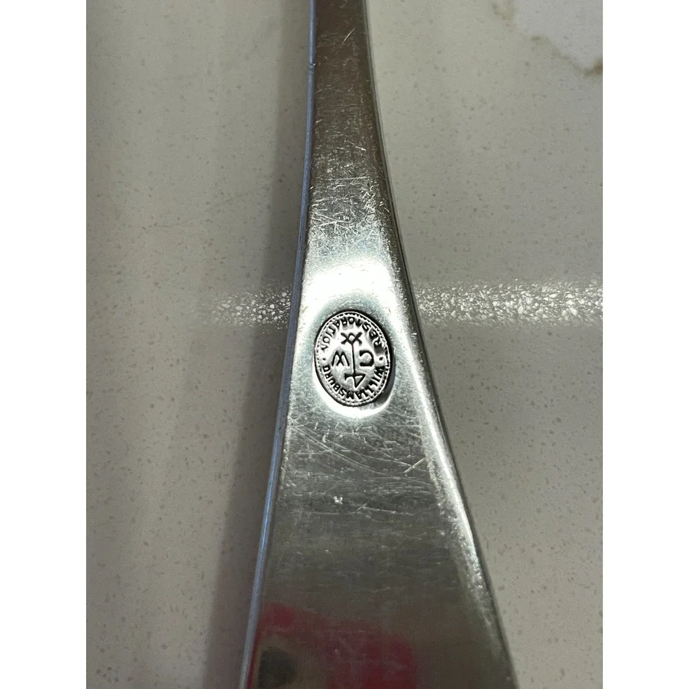 Queen Anne Williamsburg Stieff Sterling Silver Serving Spoon 7 7/8